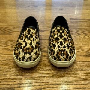 Steve Madden Leopard Print Kids Sneakers